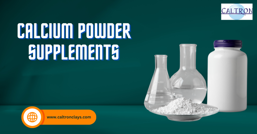 calcium powder supplements for bone strength